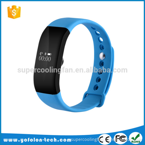 Fashion design Waterproof Health keeper Smart watch heart rate monitor with smart touch screen V6 smart bracelet